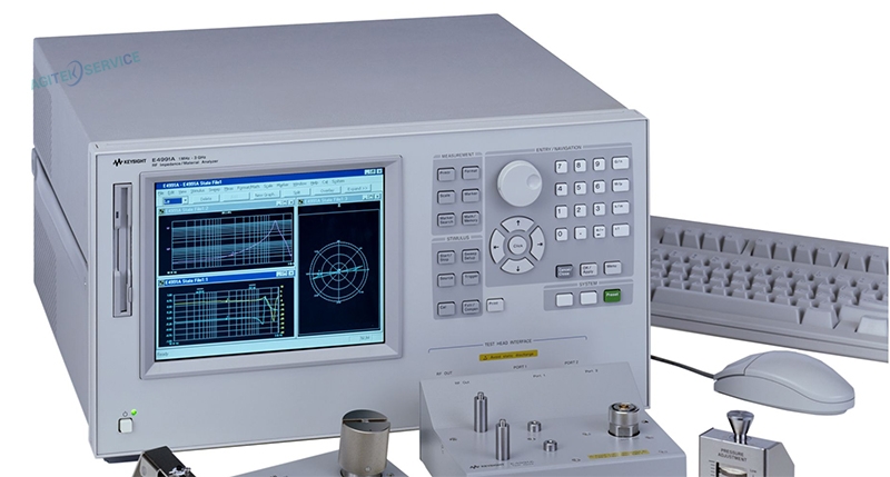 安捷伦阻抗分析仪E4991A_3G_3P上电黑屏维修