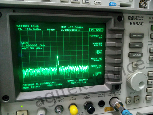 频谱分析仪HP8563E测量幅度误差维修