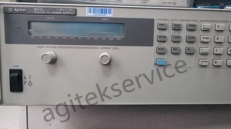 某单位Agilent6674A维修案例