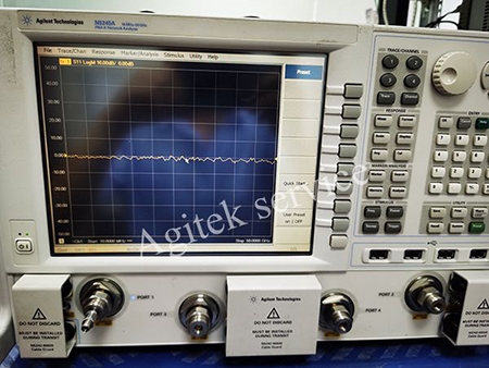 安捷伦N5245A网络分析仪功率异常维修案例