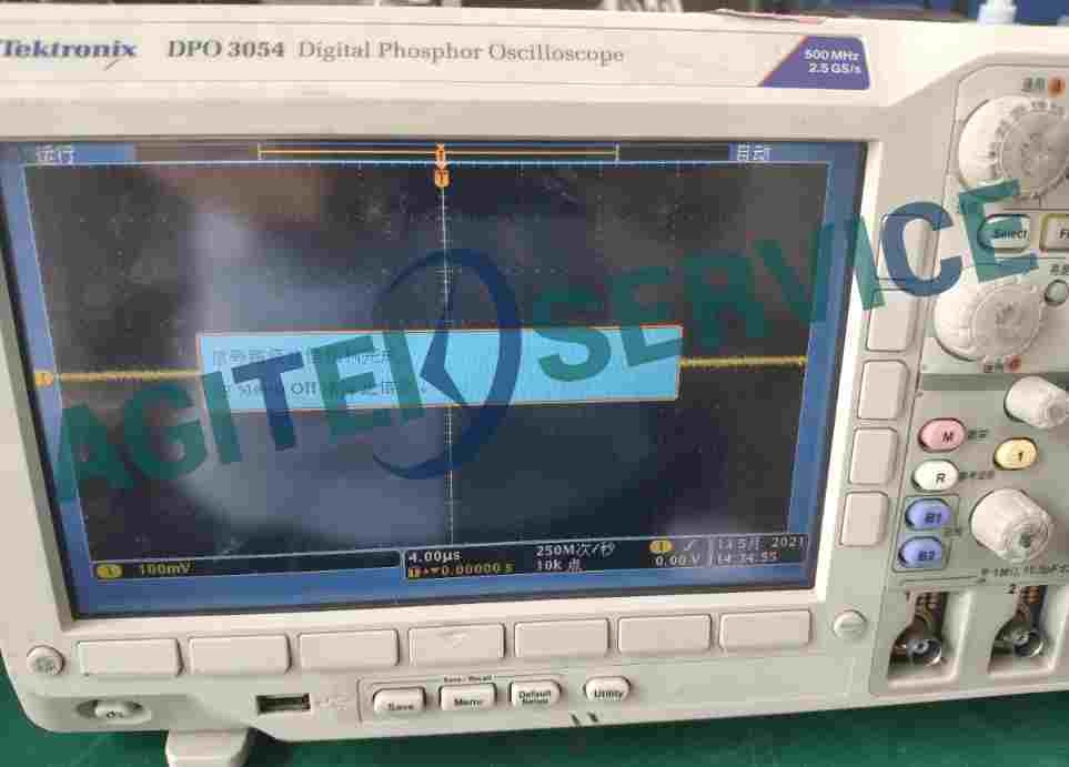 泰克示波器DPO3054不开机维修【橙子视频下载维修】