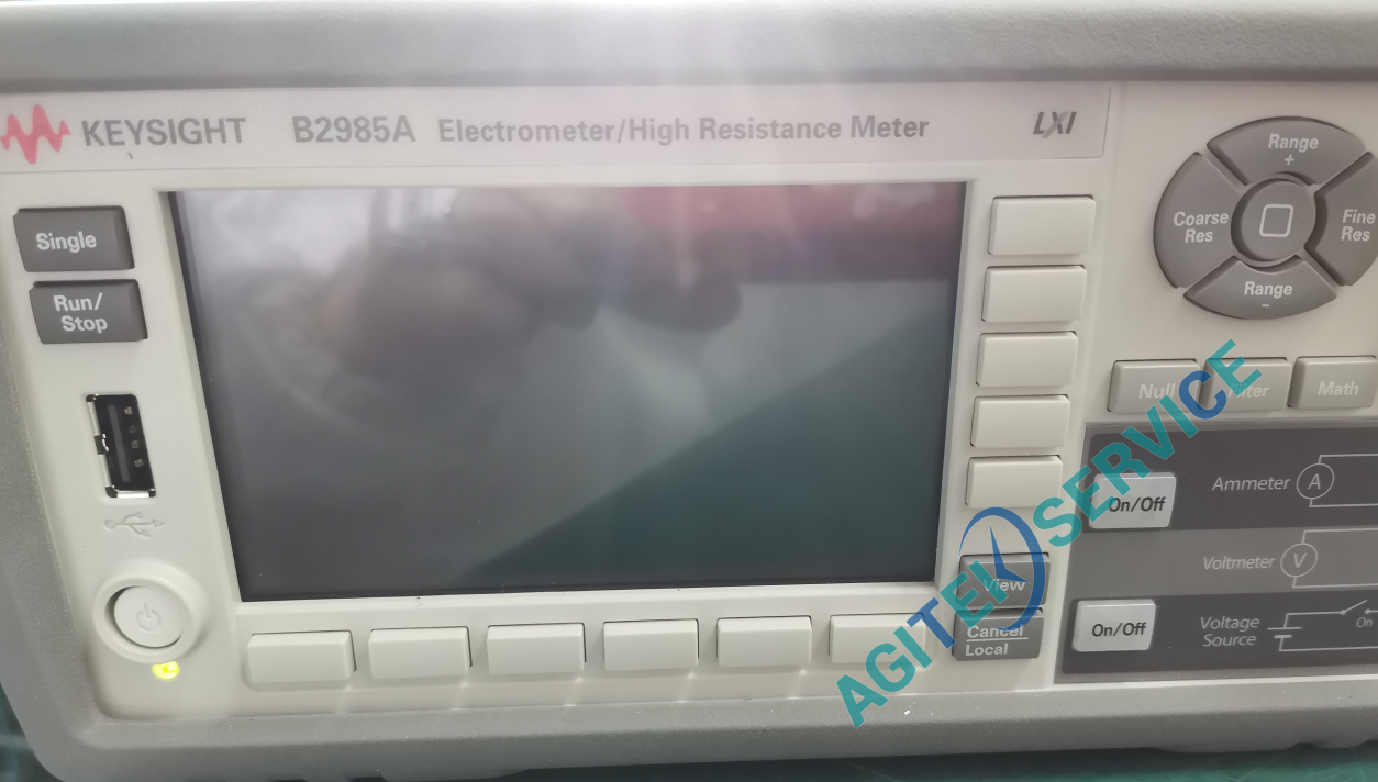 是德keysight B2985A高阻计开机黑屏维修