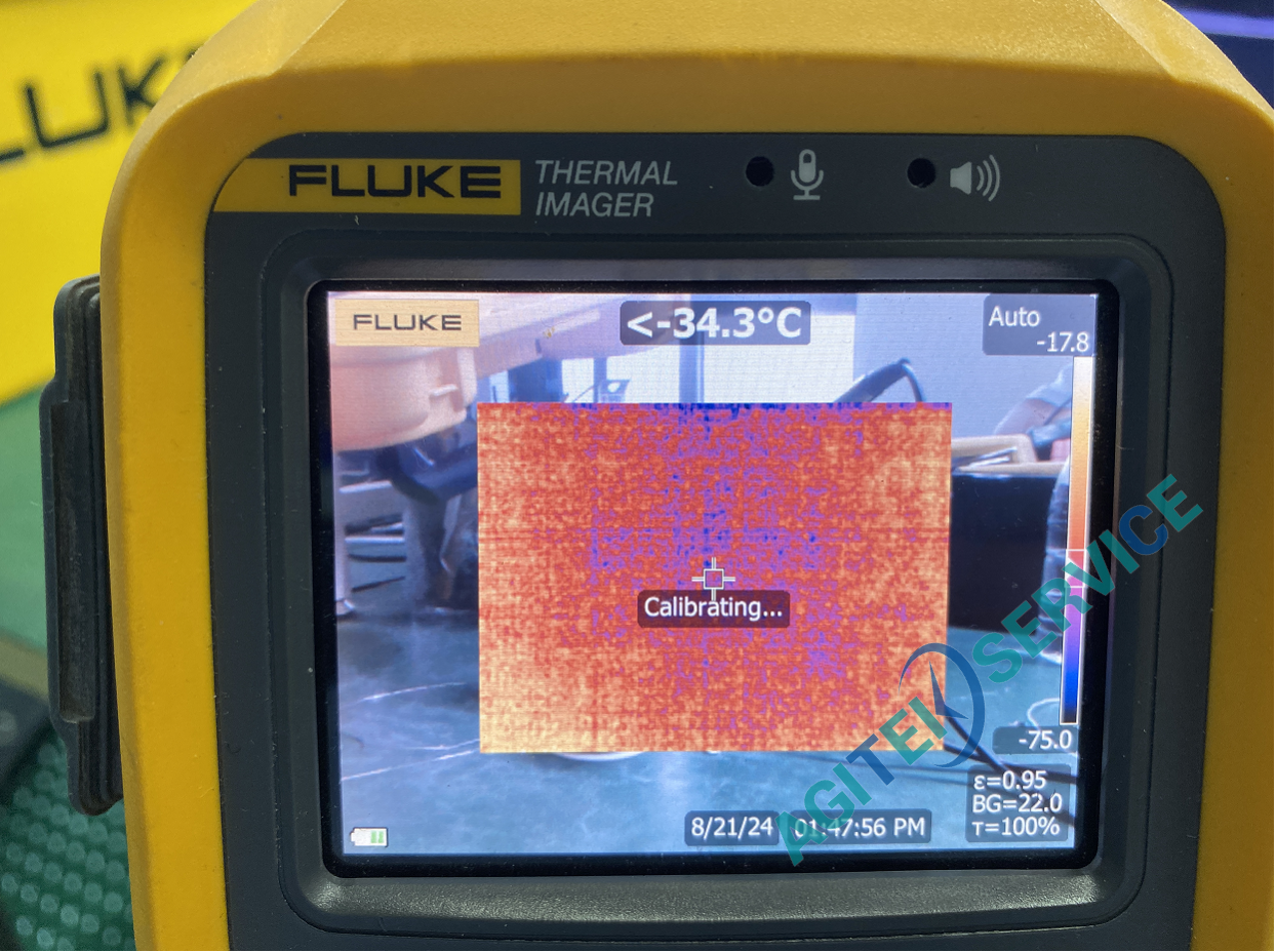 橙子视频软件FLUKE TI200热像仪无法对焦成像维修案例