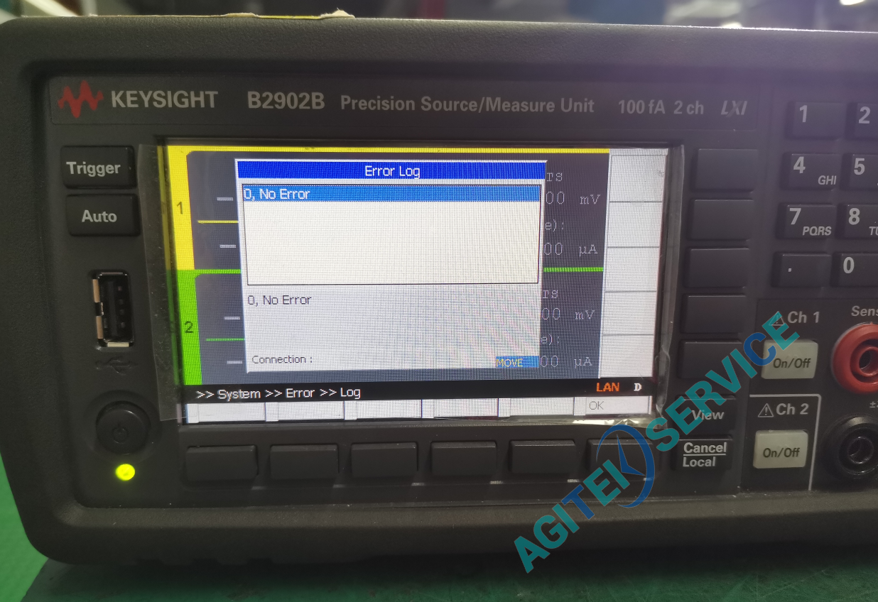 是德KEYSIGHT B2902B源表不开机维修