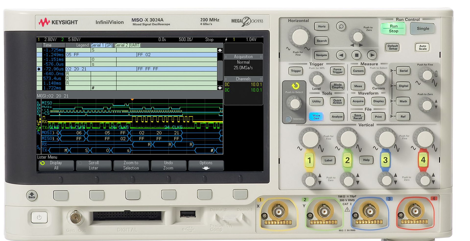  是德(Keysight)MSOX3024A混合信号示波器维修