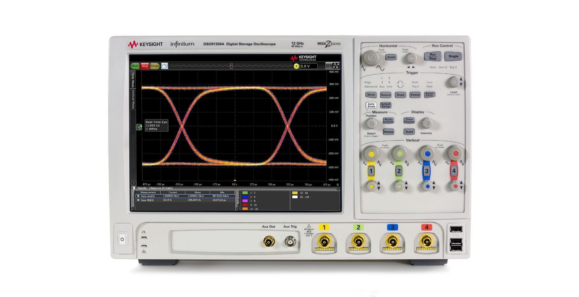 是德(Keysight)DSO91204A高性能示波器维修