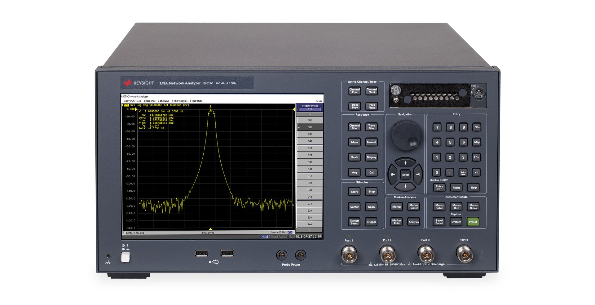 安捷伦(Agilent)E5071C网络分析仪租赁