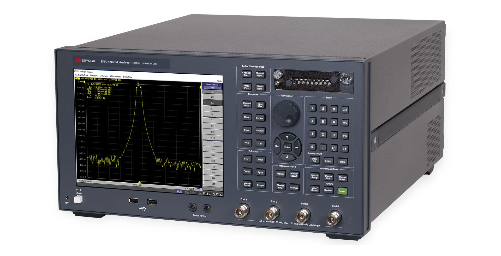 安捷伦(Agilent)E5071C网络分析仪租赁