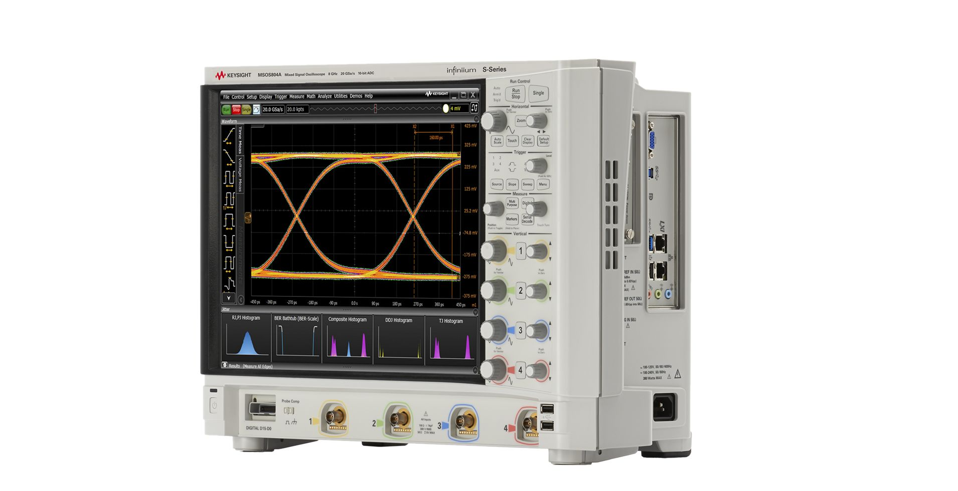 是德(Keysight)MSOS804A高性能示波器租赁