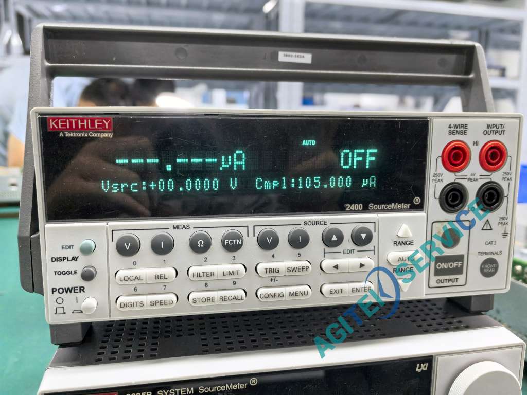 免费橙子视频Keithley 2400源表开机报错601维修