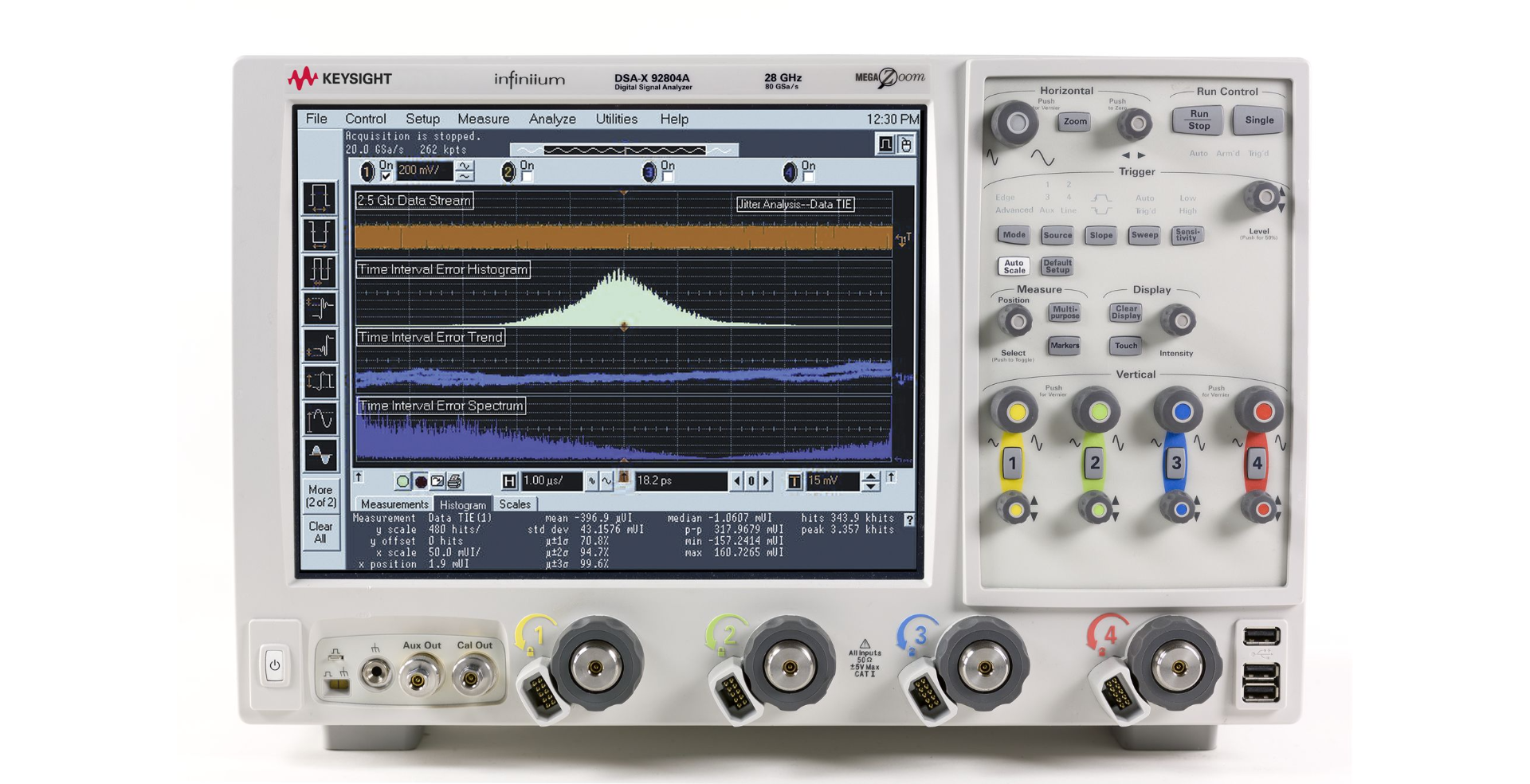 是德(Keysight)DSAX92804A示波器租赁