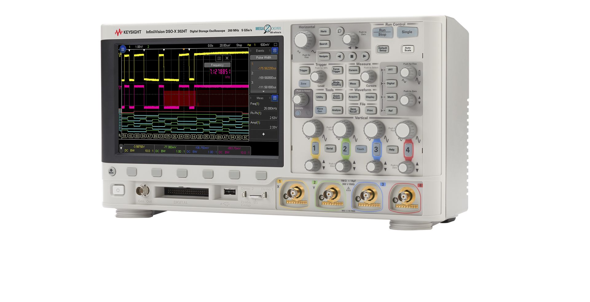 是德(Keysight)DSOX3024T示波器租赁