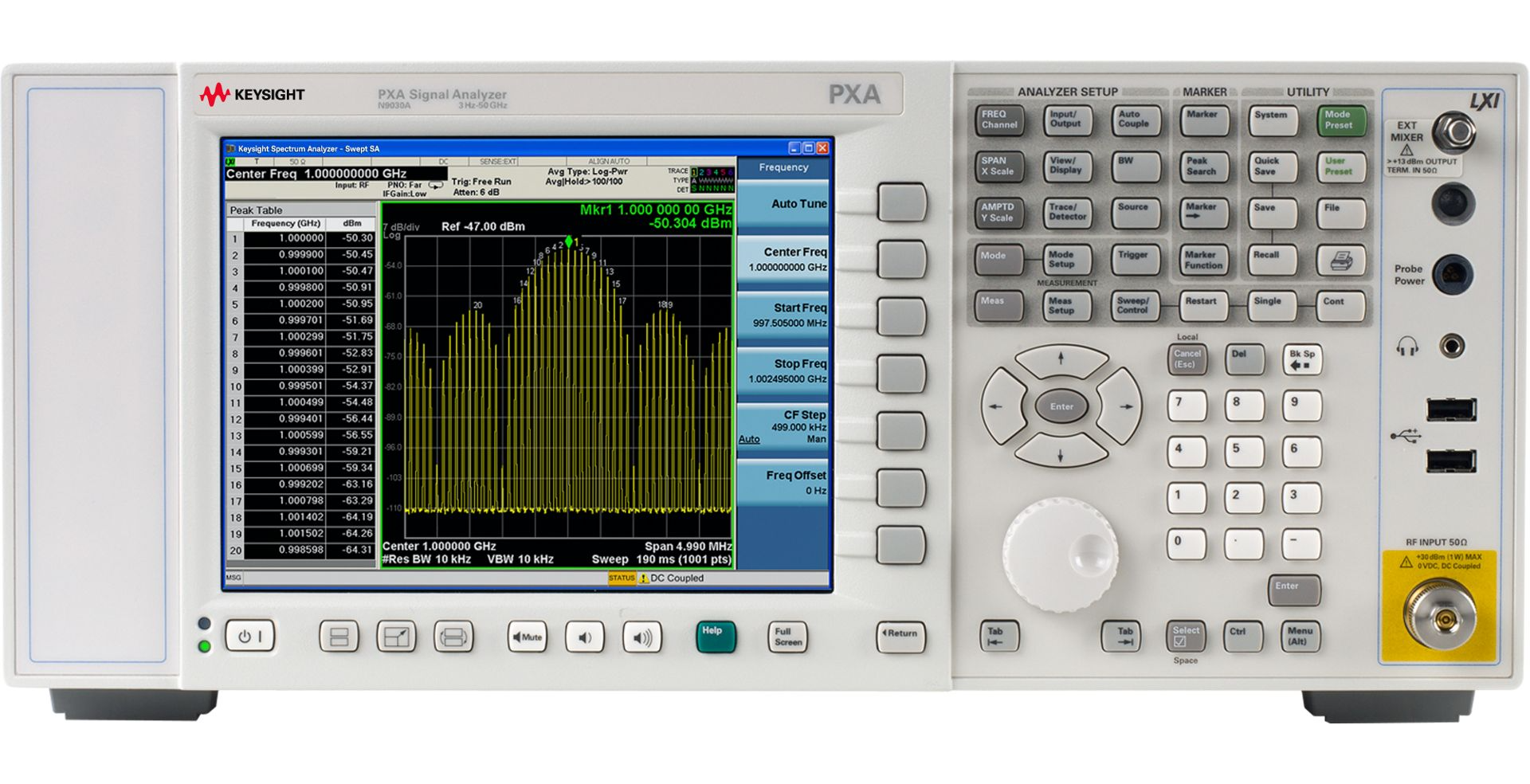 是德(Keysight)N9030A频谱分析仪租赁