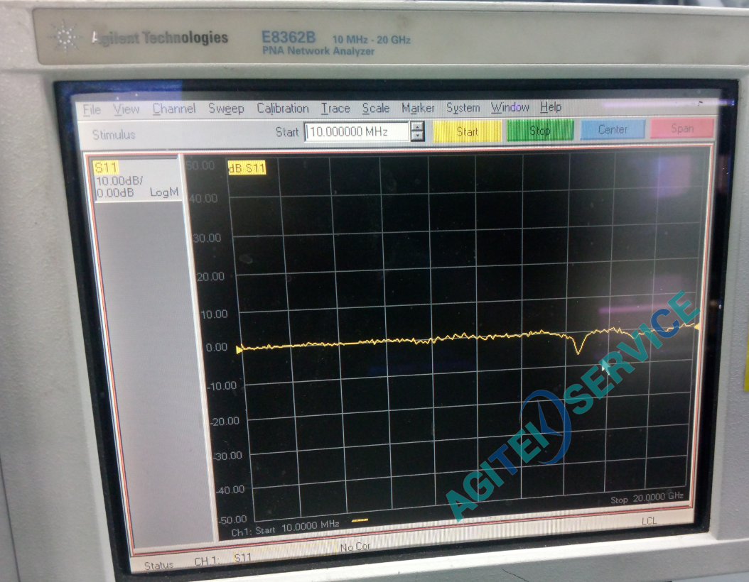 安捷伦Agilent E8362B网络分析仪无法开机维修