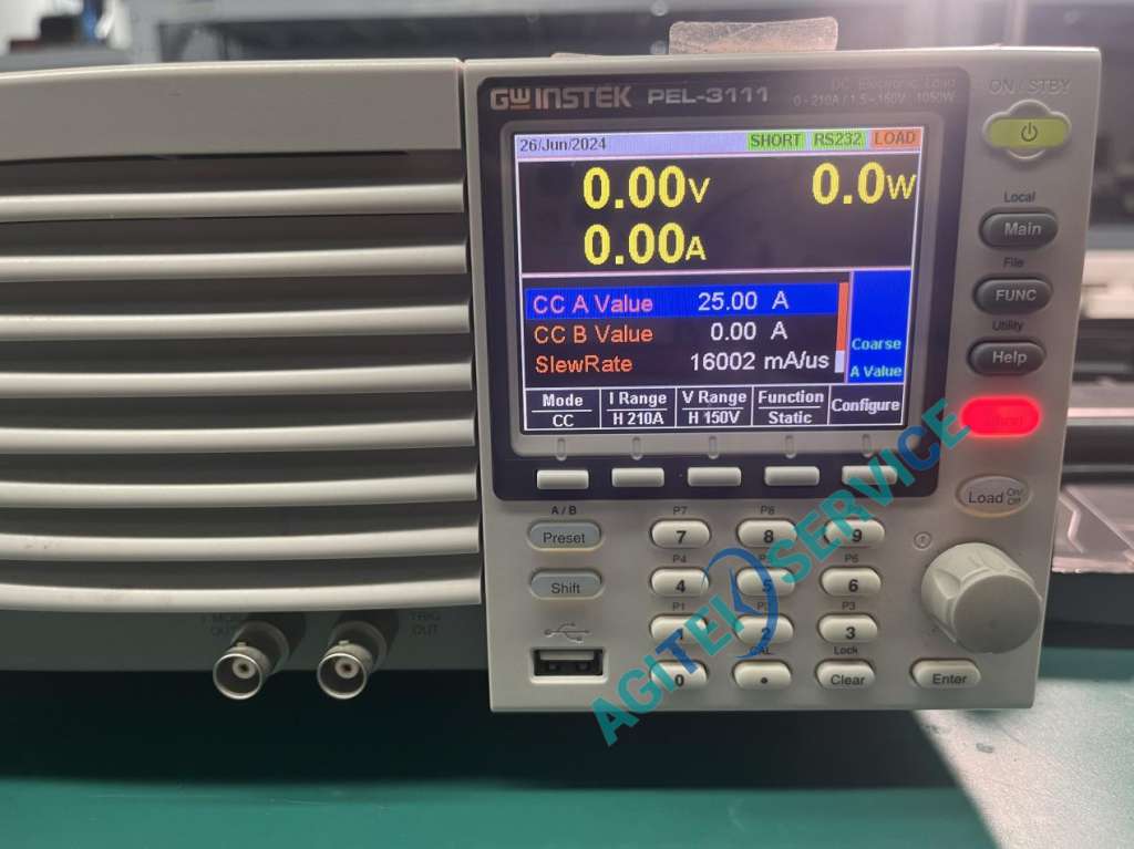 固纬 Gwinstek PEL-3111电子负载输出时报OTP代码故障维修