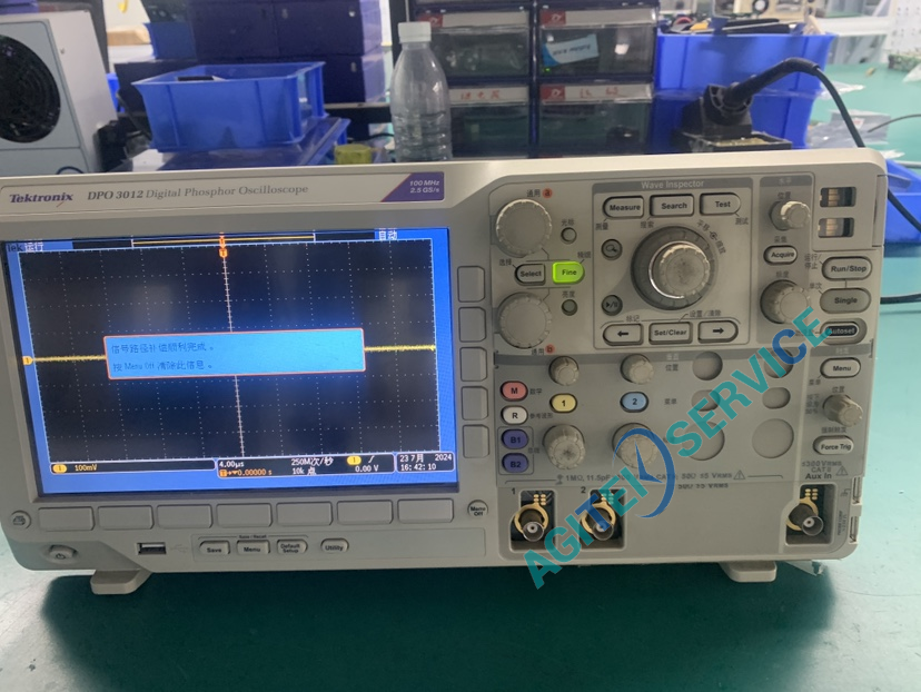 Tektronix 泰克 DPO3000数字荧光示波器不开机维修案例