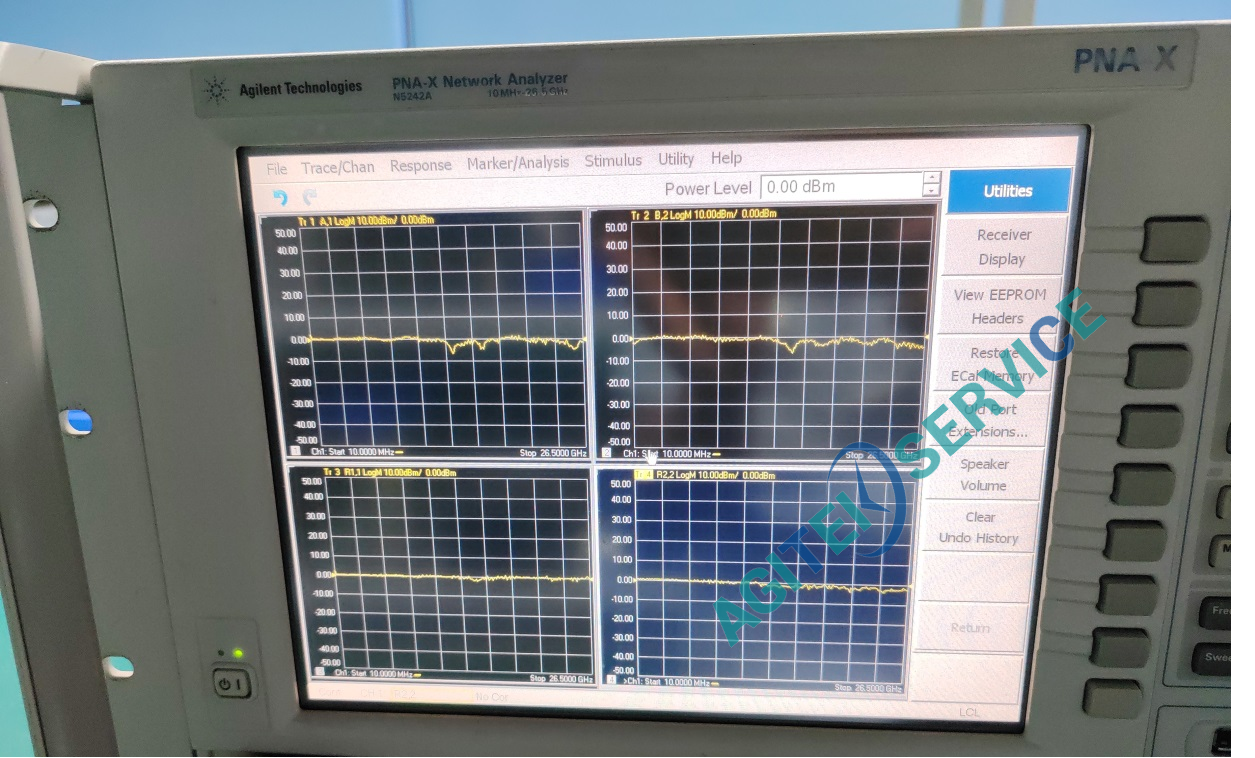 安捷伦N5242A矢量网络分析仪报错Unlevel维修