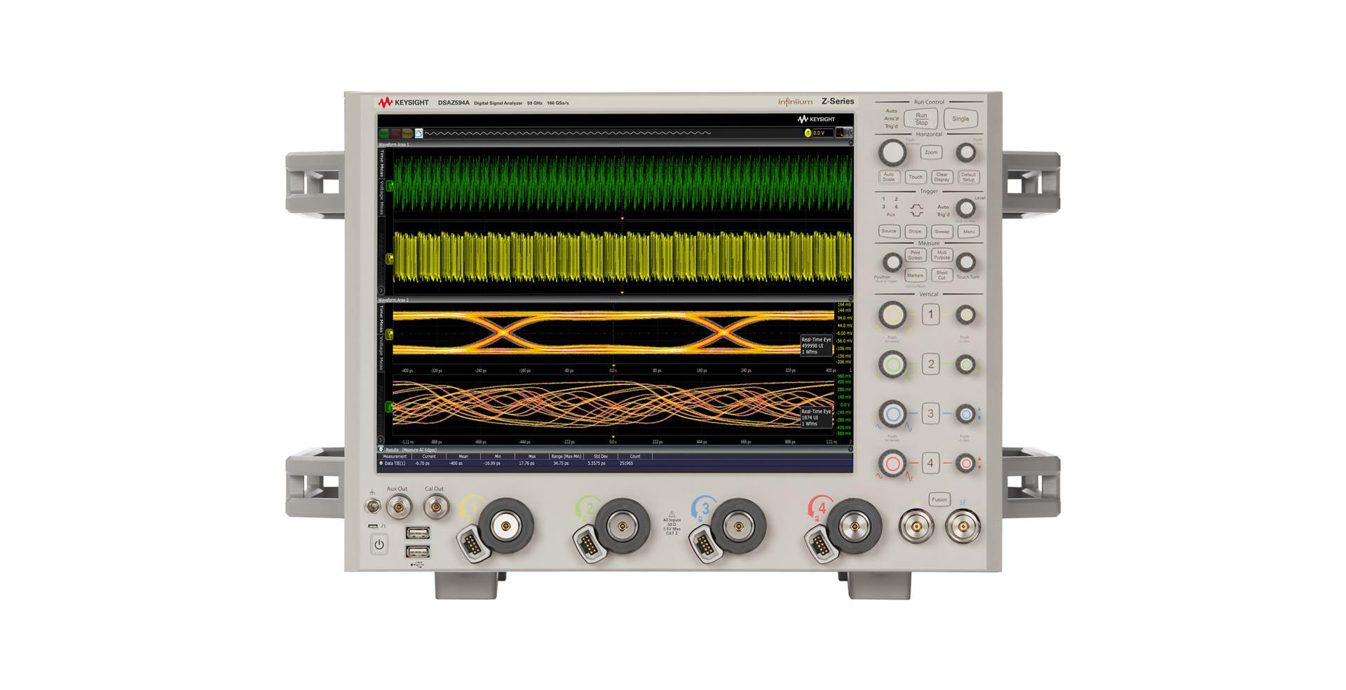 是德(Keysight)DSAZ594A示波器维修