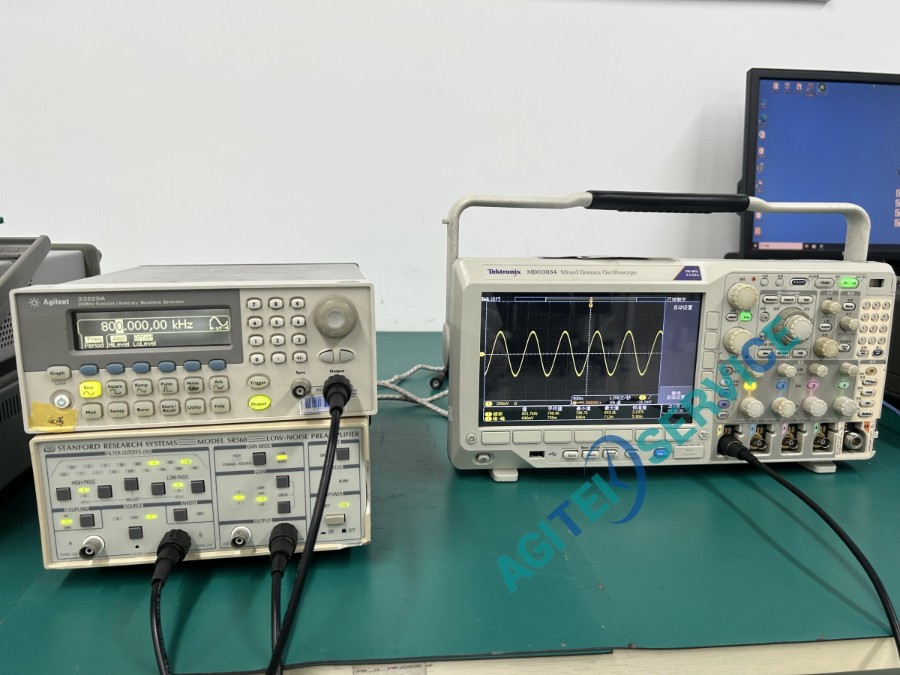 斯坦福SR560低电压噪声前置放大器无信号输出维修