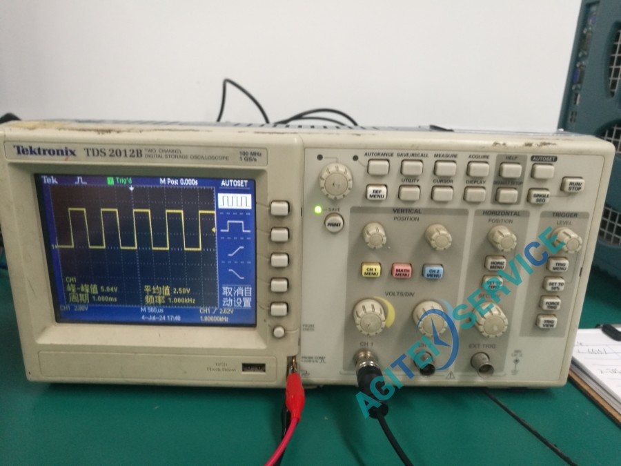 Tektronix泰克TDS2012B示波器无法开机维修