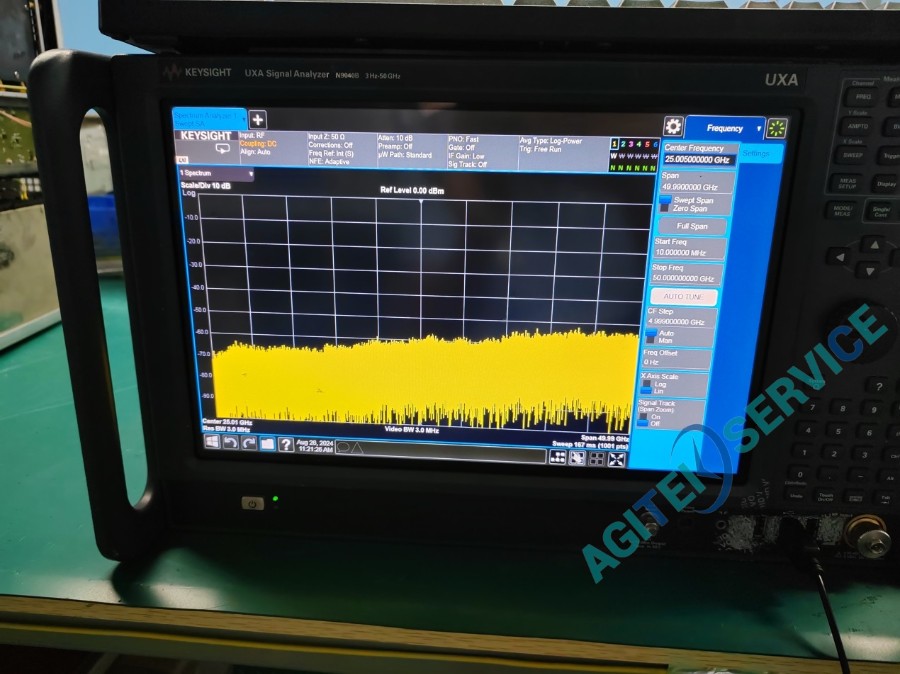 是德N9040B频谱分析仪开机PCI报错维修