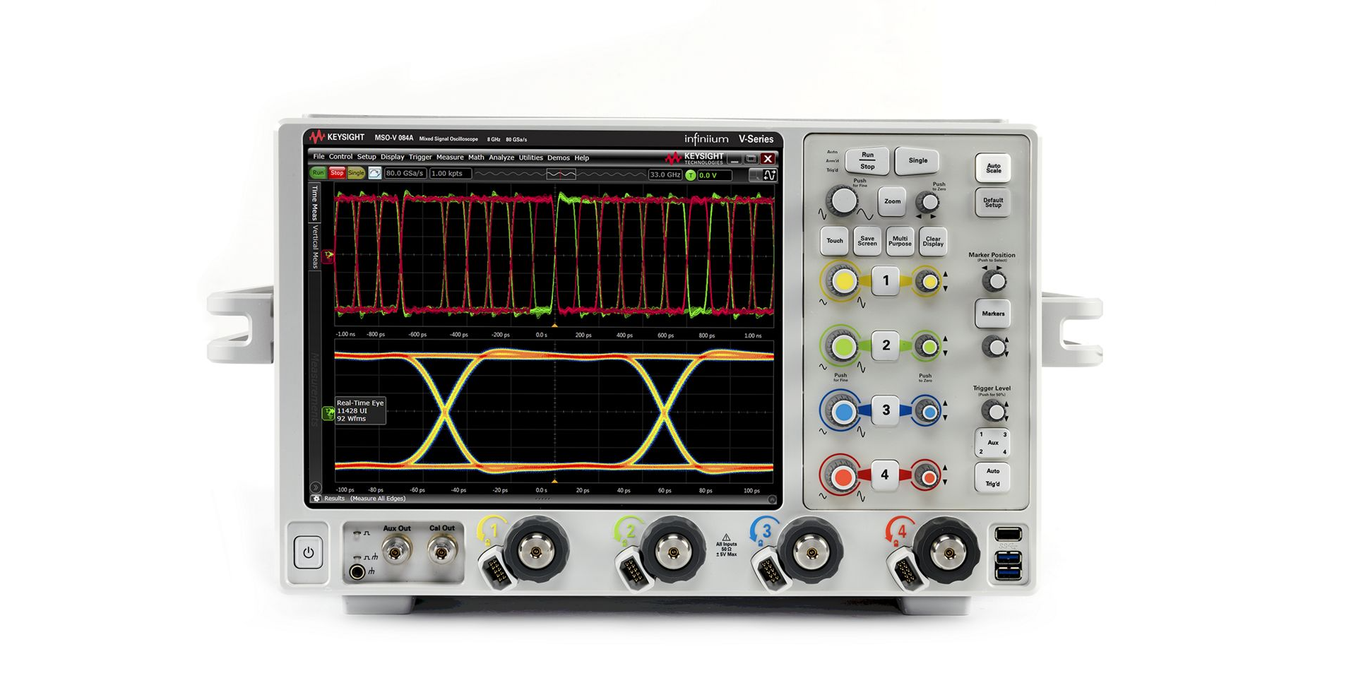 是德(Keysight)MSOV084A示波器维修