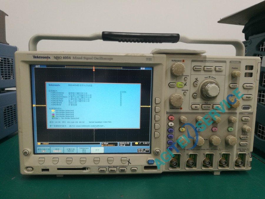 泰克MSO4054示波器按钮失灵维修