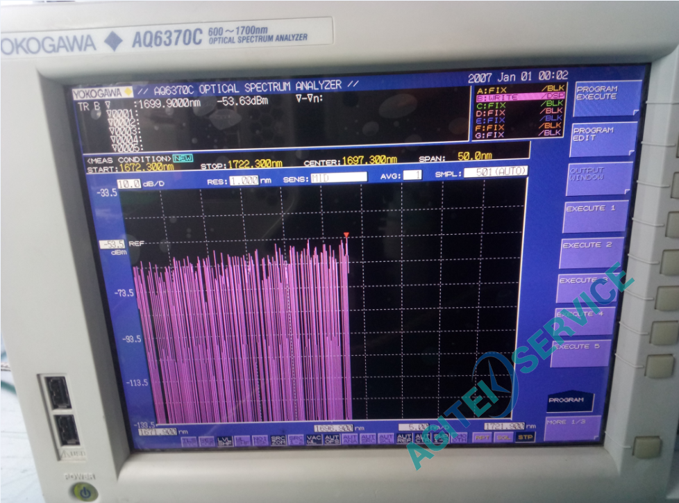 横河(YOKOGAWA)AQ6370C光谱仪维修