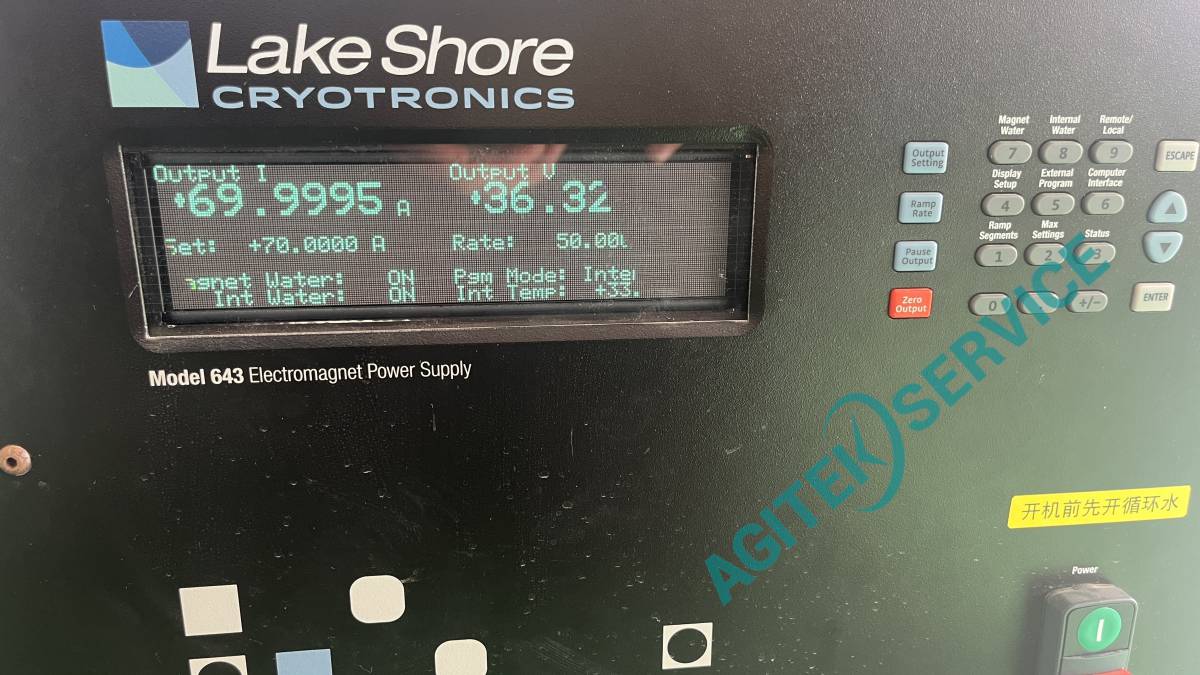 Lake Shore 电磁铁电源643不开机维修