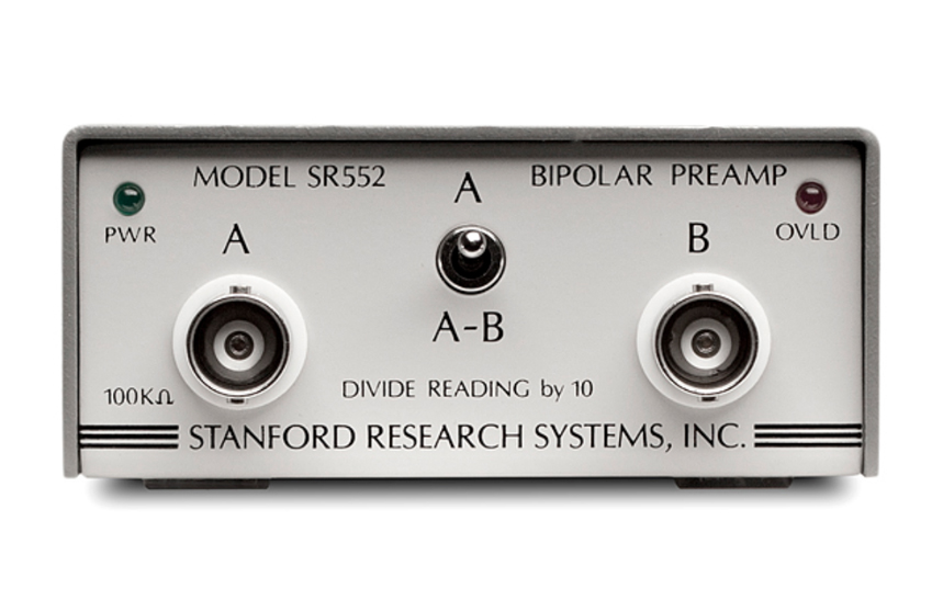 Stanford斯坦福SR552 BJT 输入前置放大器维修