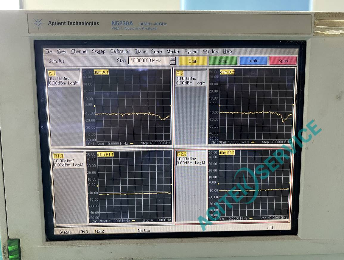 安捷伦N5230A 40GHz矢量网络分析仪输出异常维修